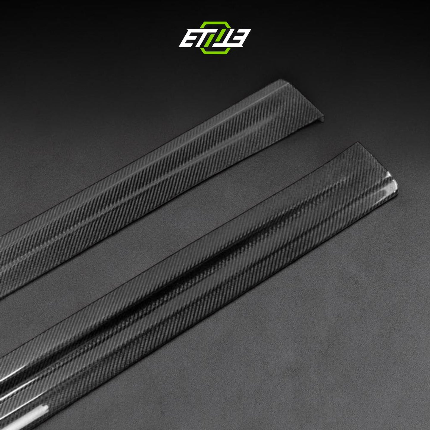 ETi Nissan GTR R33 Vacuum Carbon Fiber Side Skirt Extension | SKU: UNKNOWN-SKU | ID: 10658239185177 | Shopifydevstudio