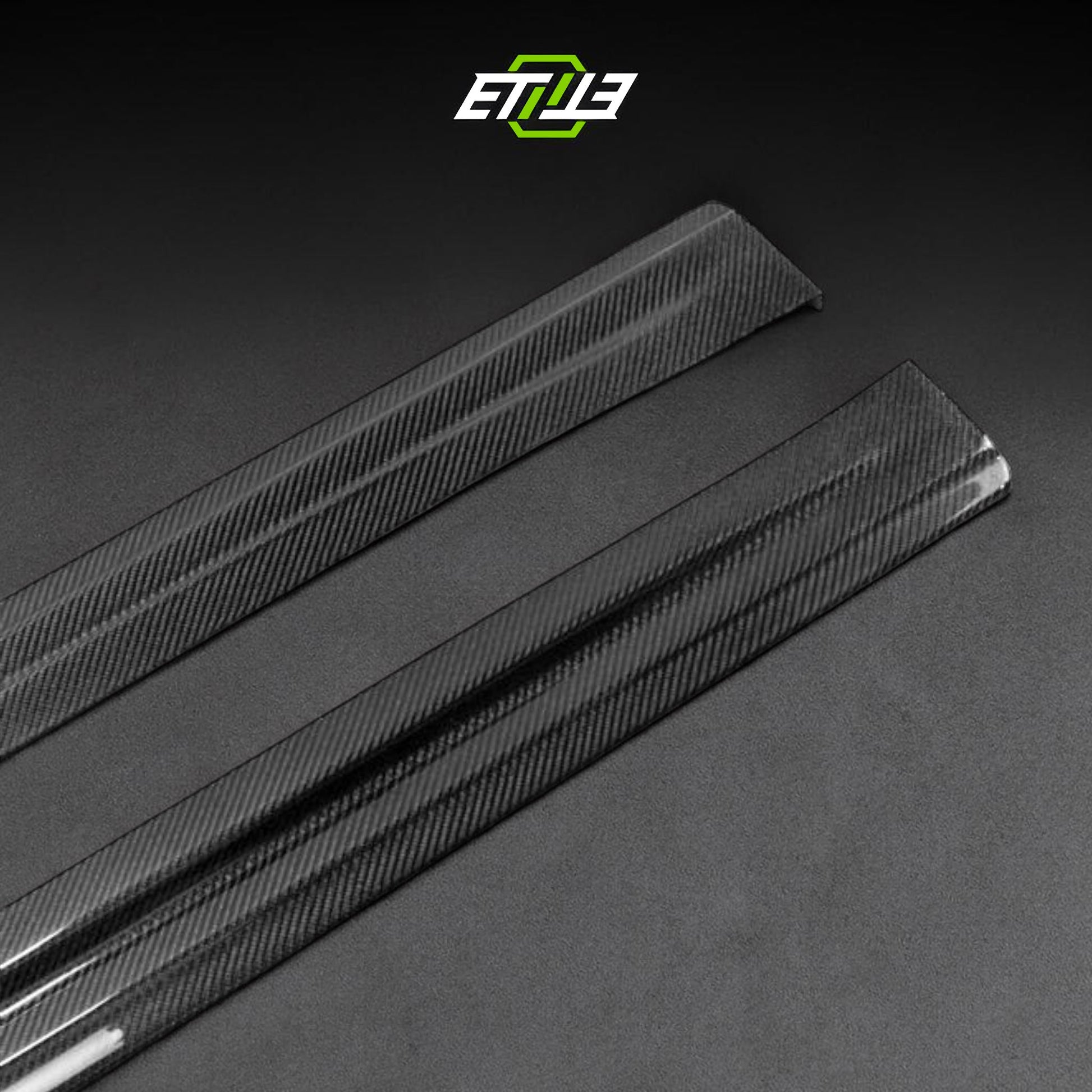 ETi Nissan GTR R33 Vacuum Carbon Fiber Side Skirt Extension | SKU: UNKNOWN-SKU | ID: 10658239185177 | Shopifydevstudio