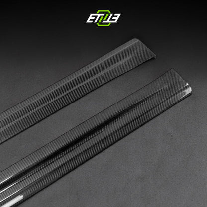 ETi Nissan GTR R33 Vacuum Carbon Fiber Side Skirt Extension | SKU: UNKNOWN-SKU | ID: 10658239185177 | Shopifydevstudio