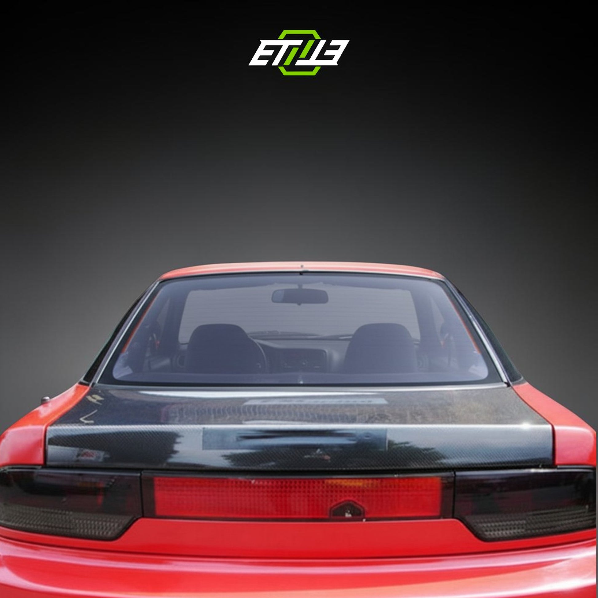 ETi Nissan S13 / 200SX / 180SX Carbon Fiber Rear Hatch - Photo 3