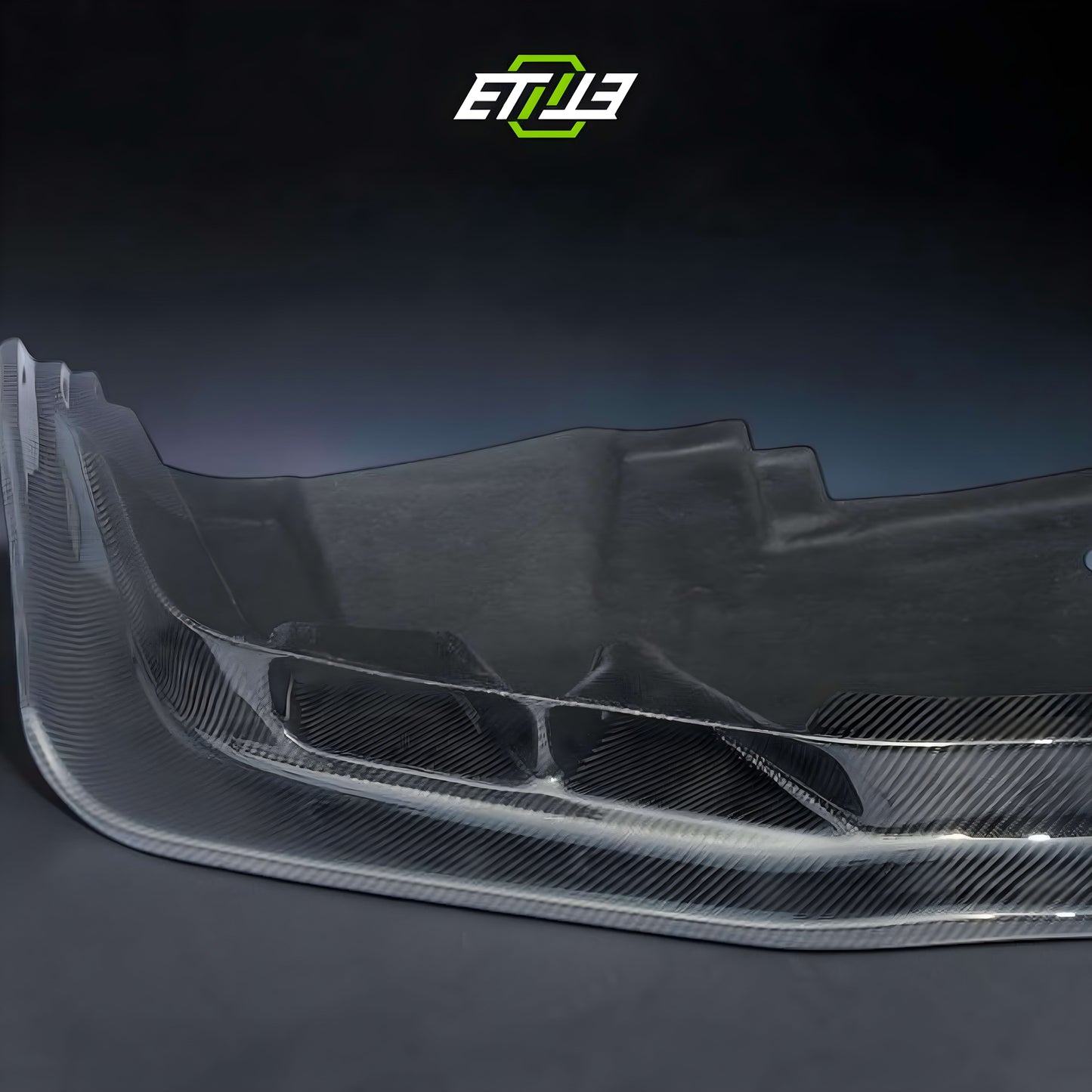 ETi Nissan Skyline R34 Front Splitter with Undertray