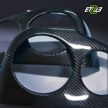 R34 tail light covers — fitted on Skyline R34 rear end, ETi