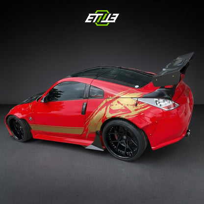 ETi NISSAN S14 MC ETi V2 Carbon Fiber Hood | SKU: ETI-HN001002-CF | ID: 10658249310489 | Shopifydevstudio