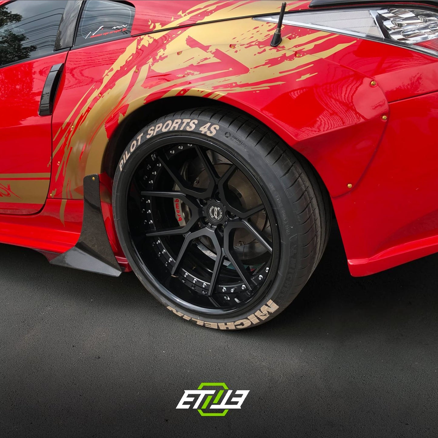 ETi NISSAN S14 MC ETi V2 Carbon Fiber Hood | SKU: ETI-HN001002-CF | ID: 10658249310489 | Shopifydevstudio