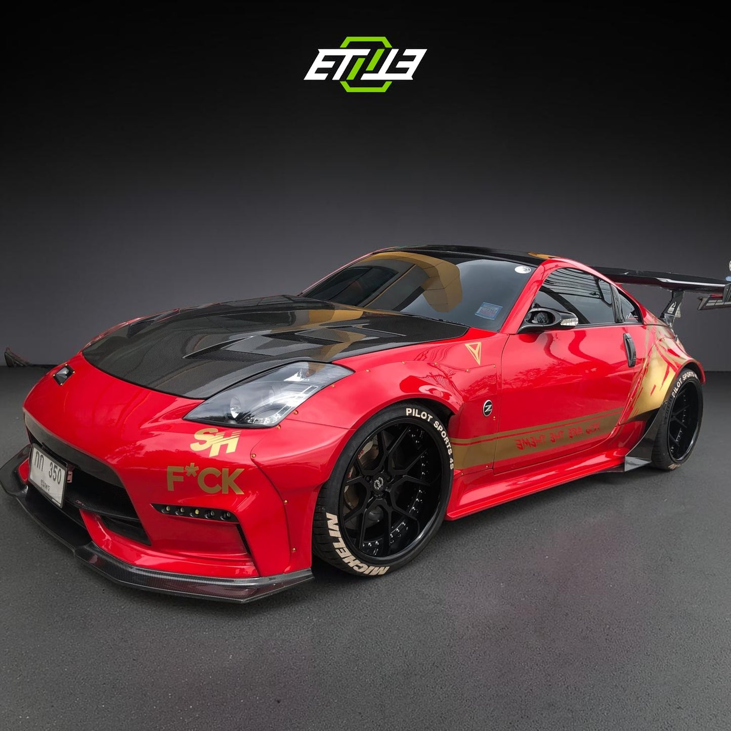 ETi NISSAN S14 MC ETi V2 Carbon Fiber Hood | SKU: ETI-HN001002-CF | ID: 10658249310489 | Shopifydevstudio