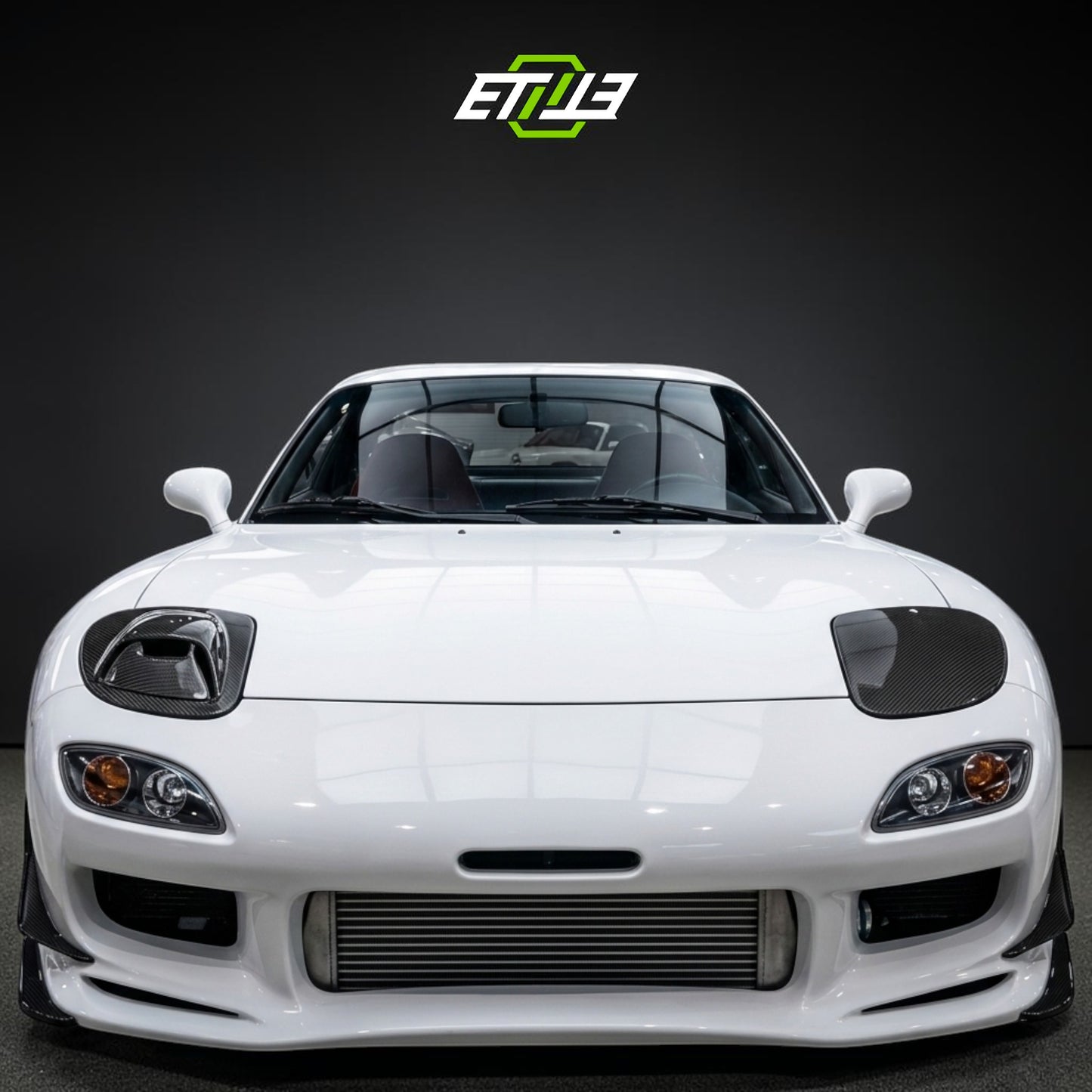 Mazda RX-7 (FD3S) NACA Vented Style Headlight Cover