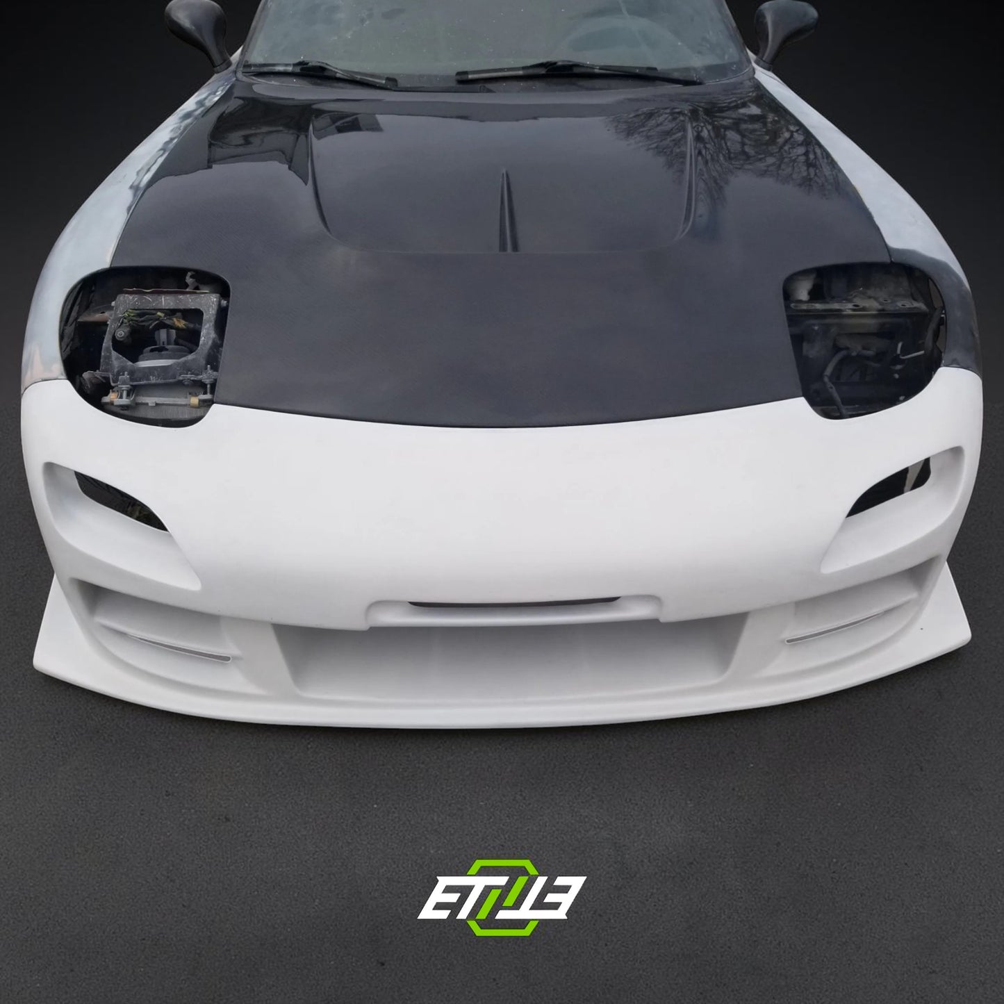 Mazda RX-7 (FD3S) Mazdaspeed Style Carbon Fiber Hood