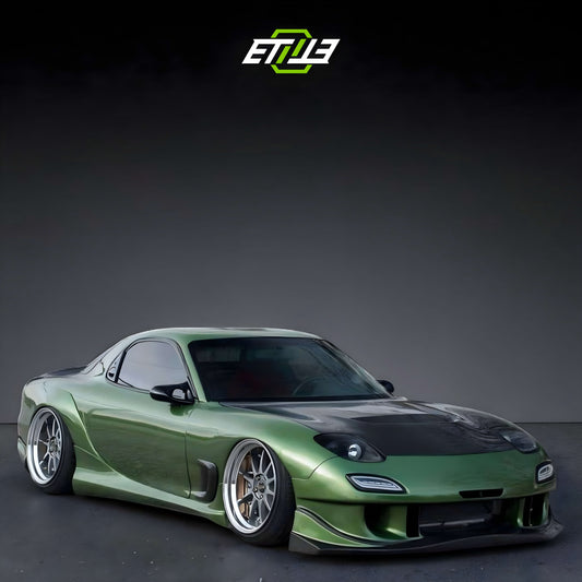 ETi RX-7 Suzuka Style Carbon Hood
