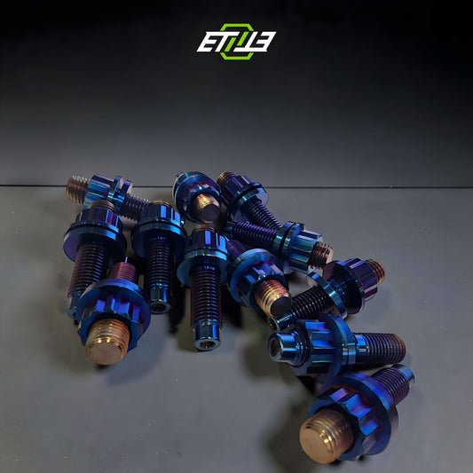 ETi RX-7 Titanium Pulley Hardware