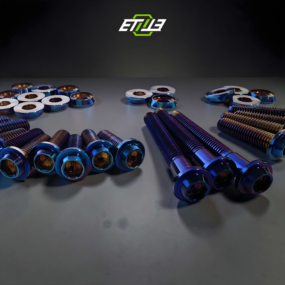 ETi RX-7 Titanium Pulley Hardware