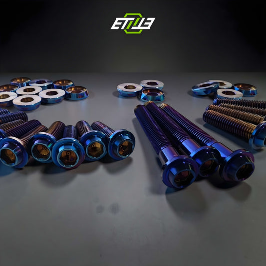 ETi RX-7 Titanium Pulley Hardware