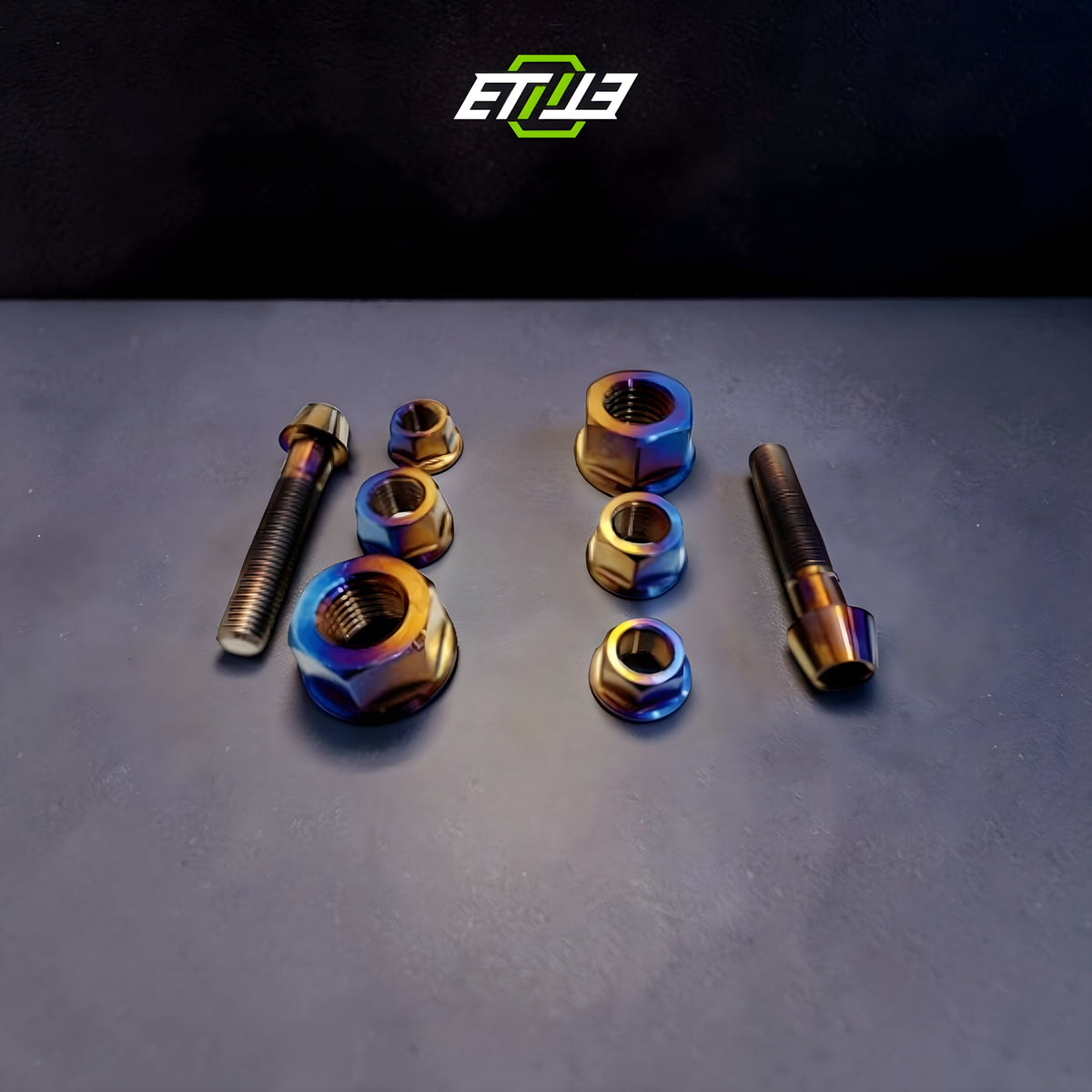 ETi RX-7 Titanium Pulley Hardware