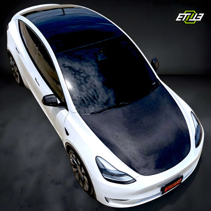 ETi Tesla Model 3 Dry Carbon Hood