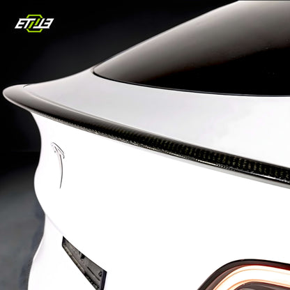 ETi Tesla Model 3 Dry Carbon Spoiler