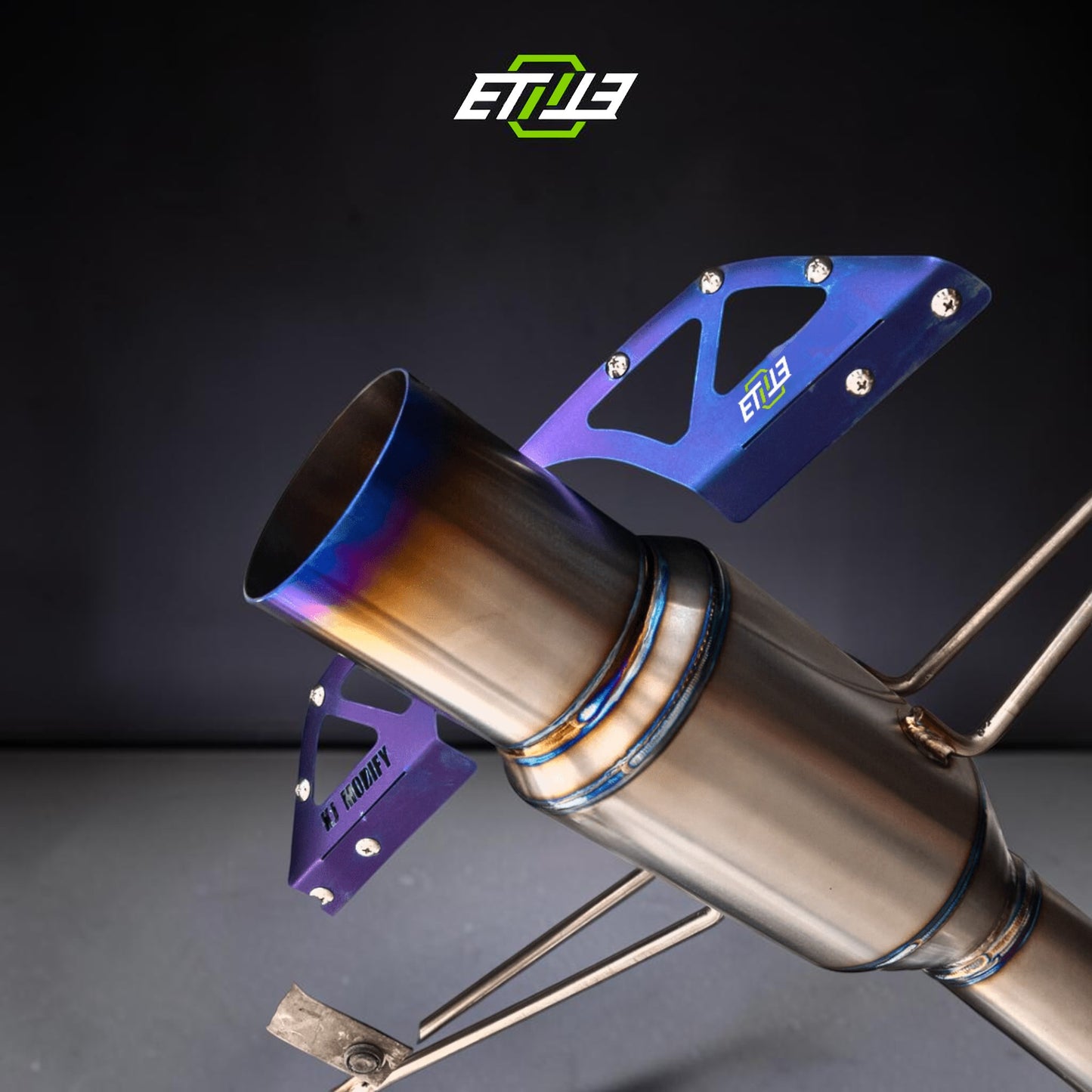 ETi Titanium Full Exhaust FK Civic | Shopifydevstudio