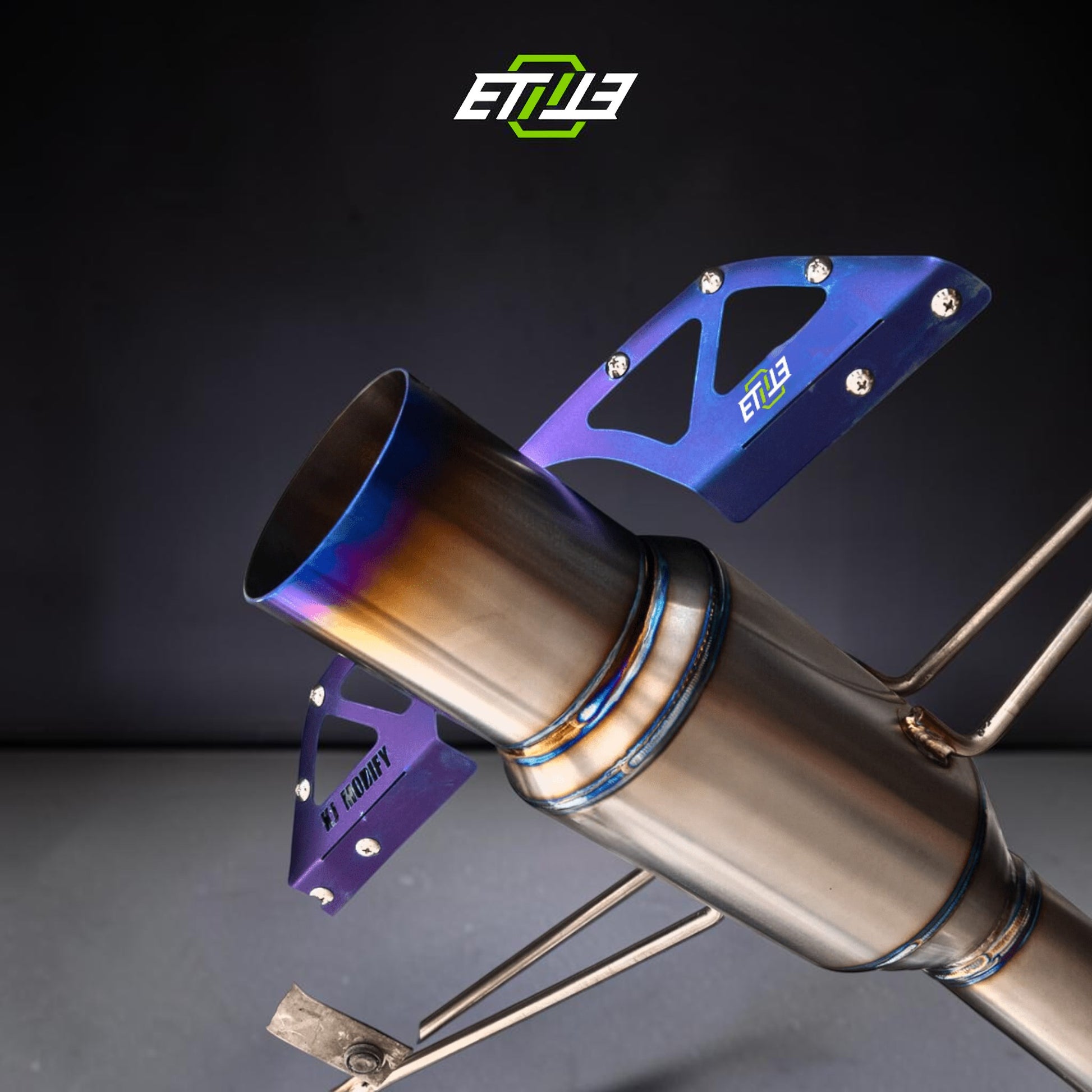 ETi Titanium Full Exhaust FK Civic | Shopifydevstudio