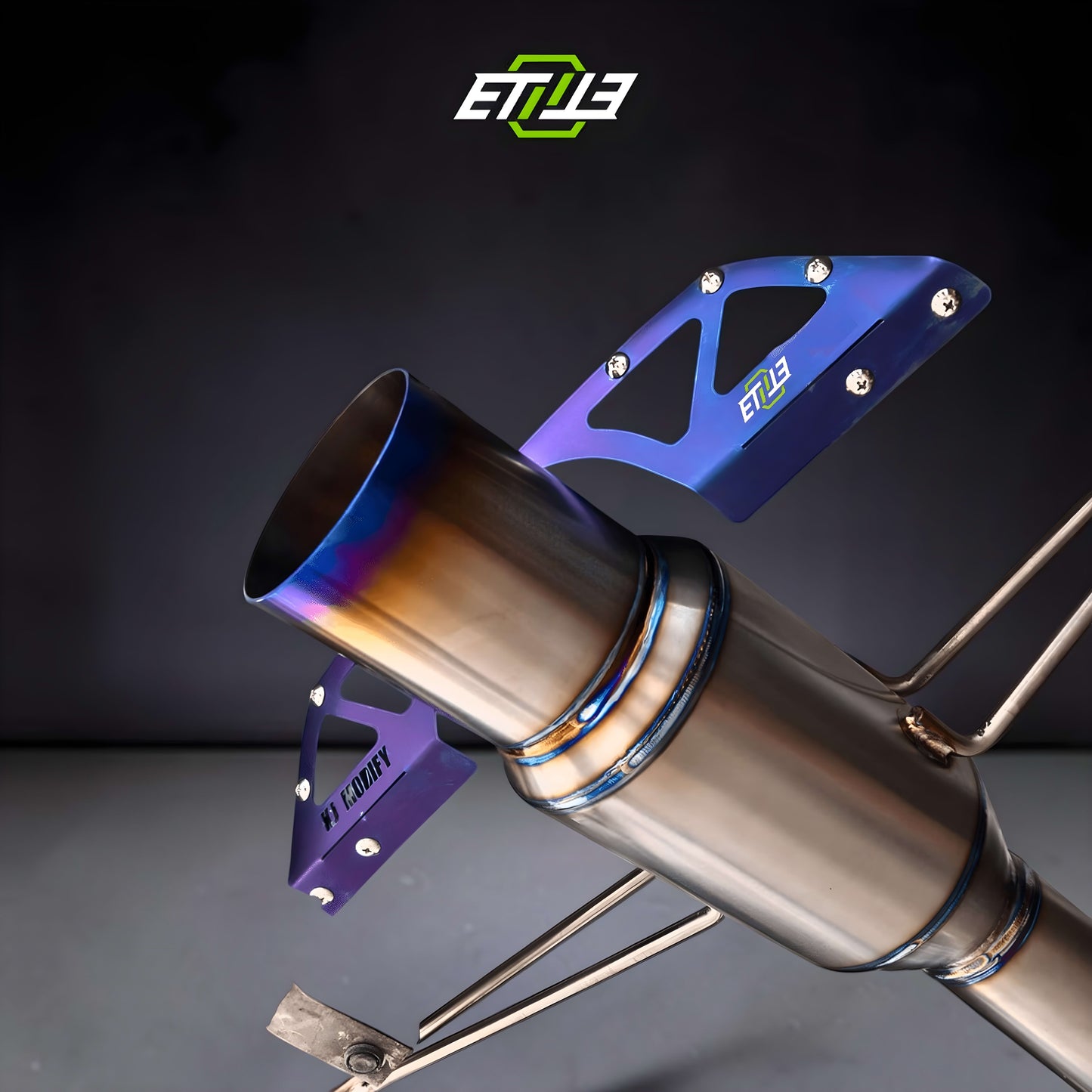 ETi Titanium Full Exhaust FK Civic