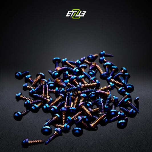 ETi Titanium Hood Bolt Upgrade – 4-Piece Set
