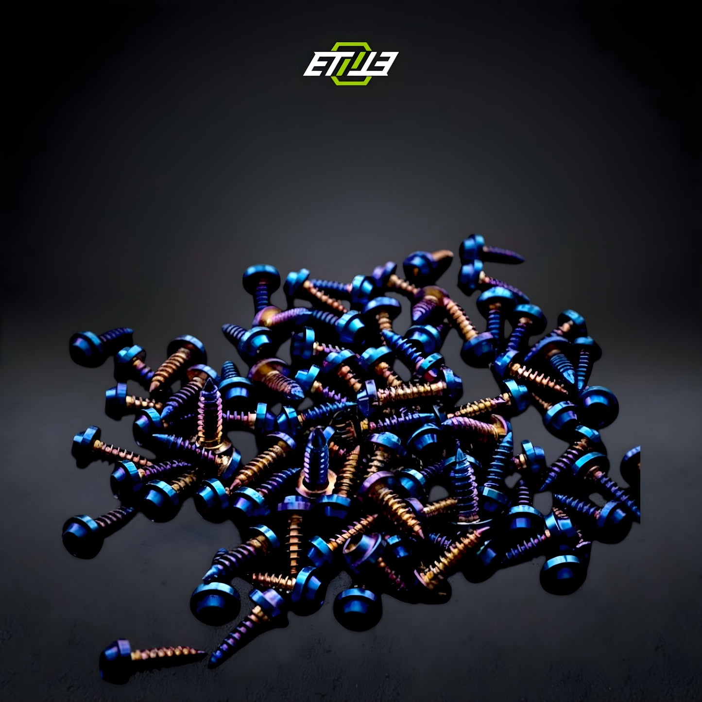 ETi Titanium Hood Bolt Upgrade – 4-Piece Set
