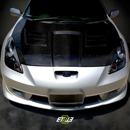 ETi Toyota Celica (Round Headlight) ETi Carbon Fiber Hood