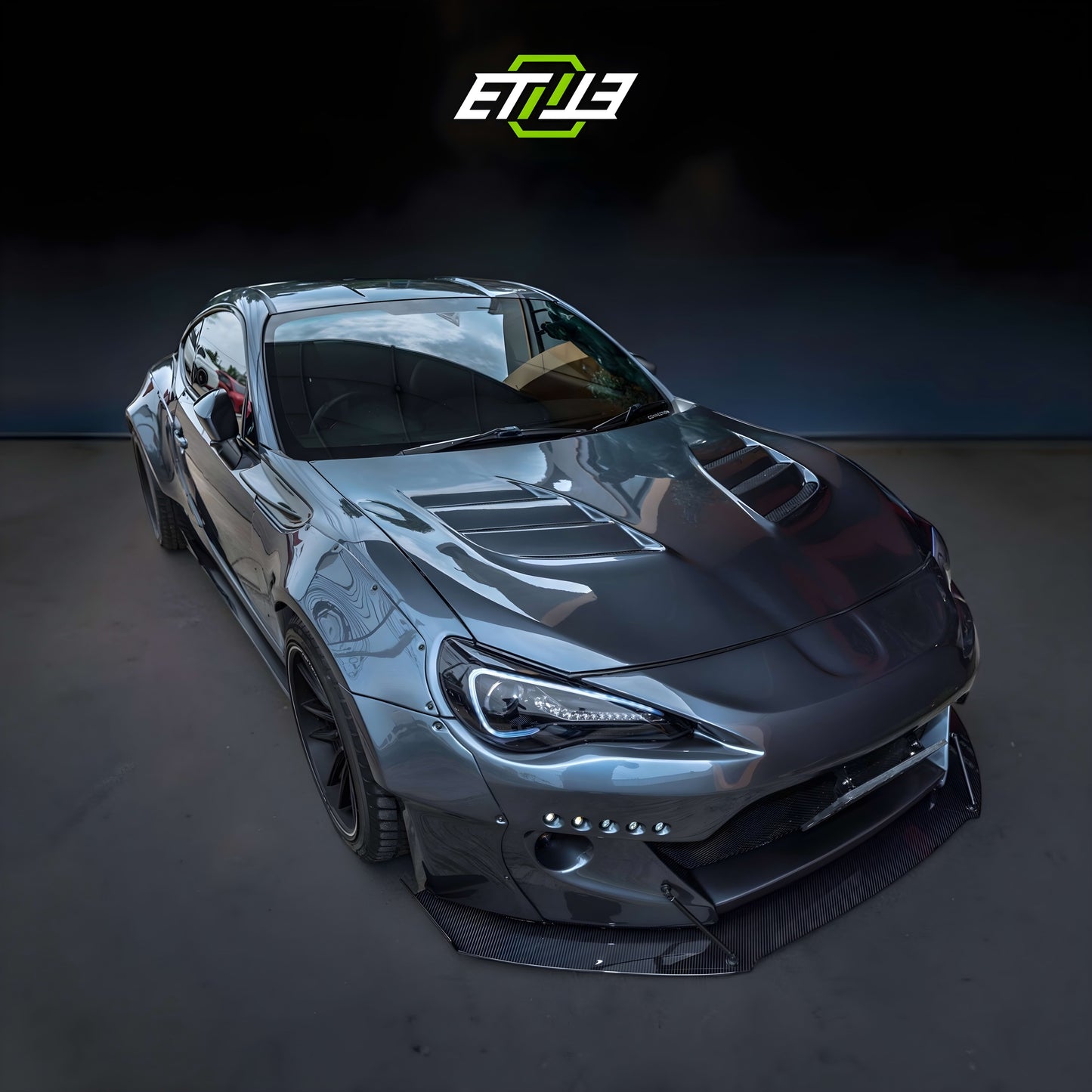 ETi Toyota FT86 Varis Carbon Fiber Hood