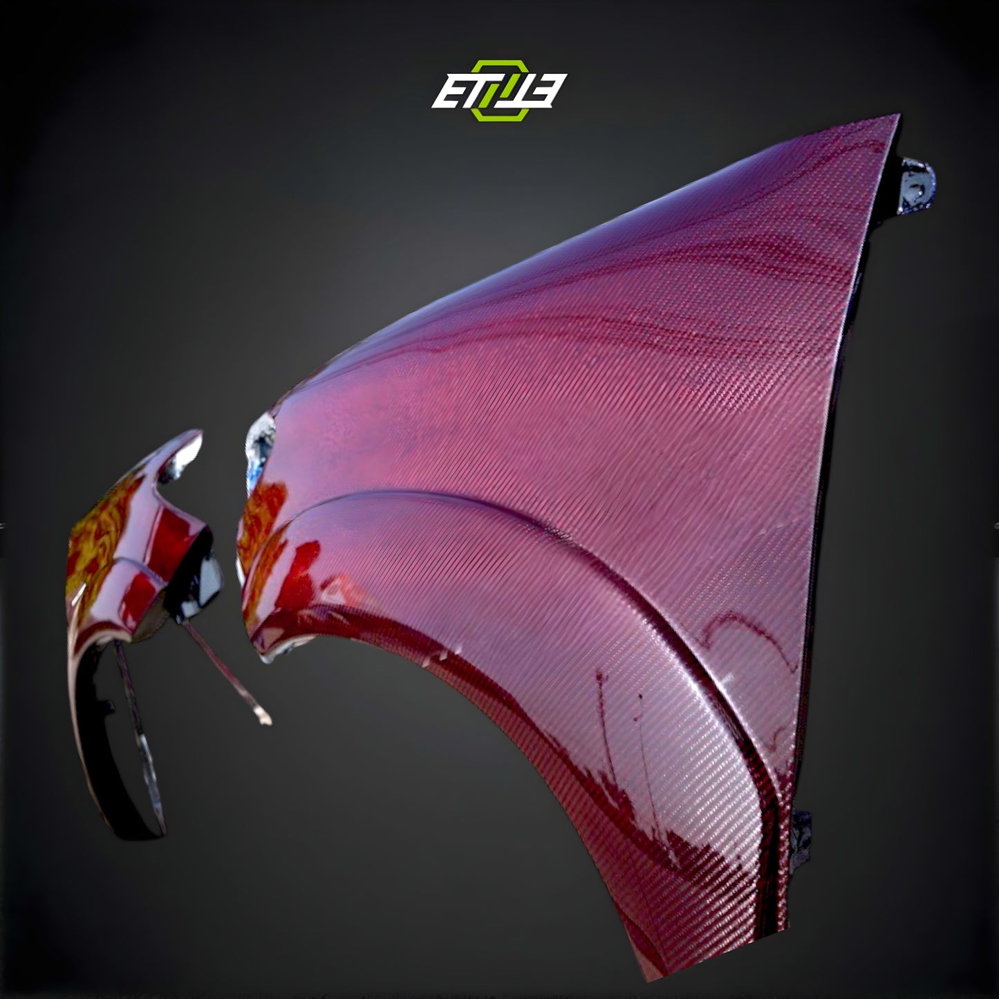 ETi Toyota Fortuner OEM Carbon Fiber Fender