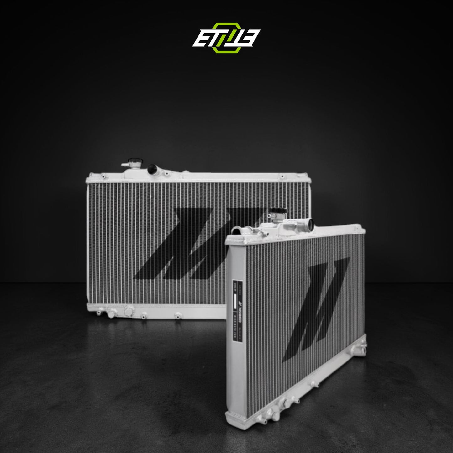 ETi Toyota Supra MK4 48mm Aluminum Performance Radiator