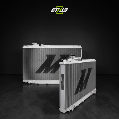 ETi Toyota Supra MK4 48mm Aluminum Performance Radiator