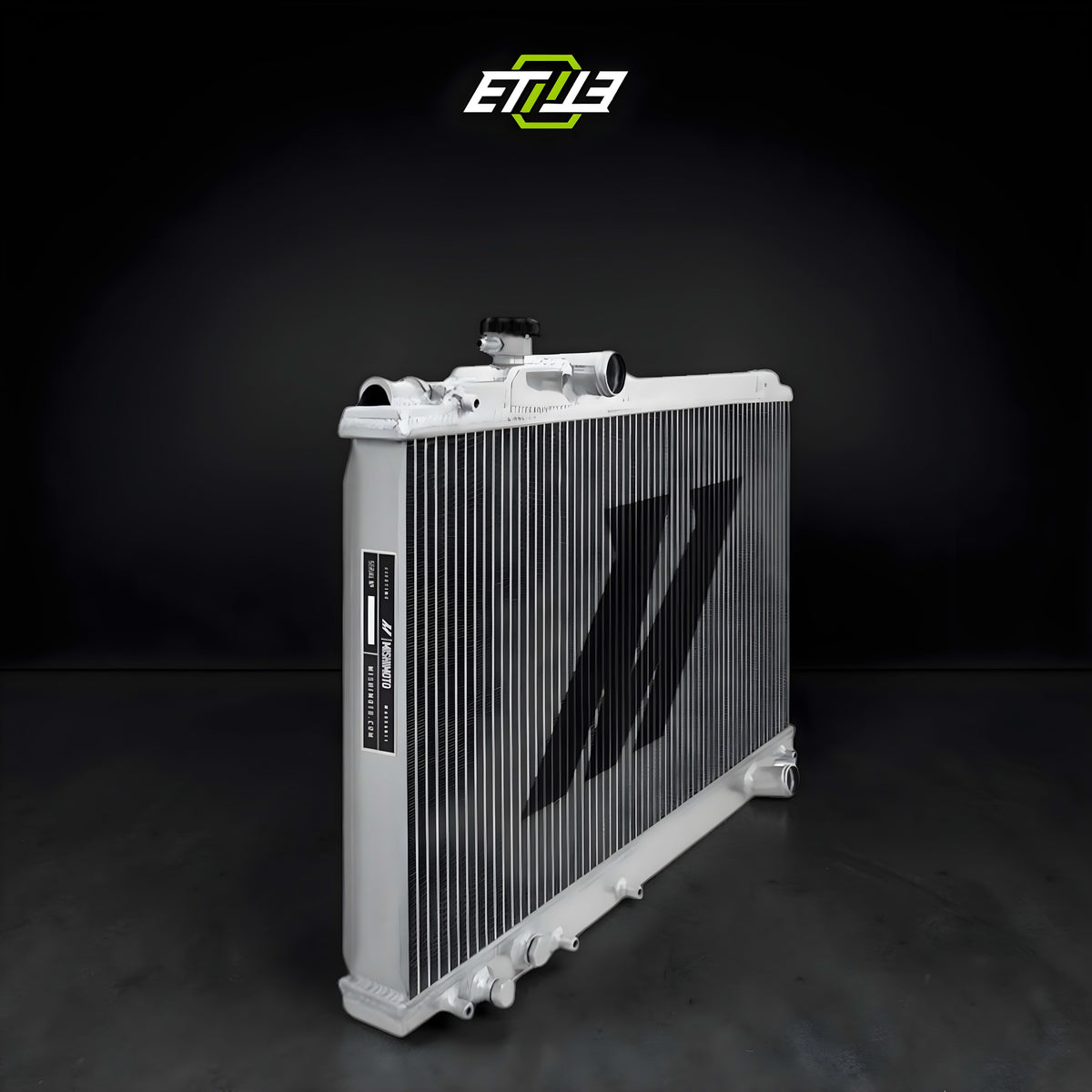 ETi Toyota Supra MK4 48mm Aluminum Performance Radiator