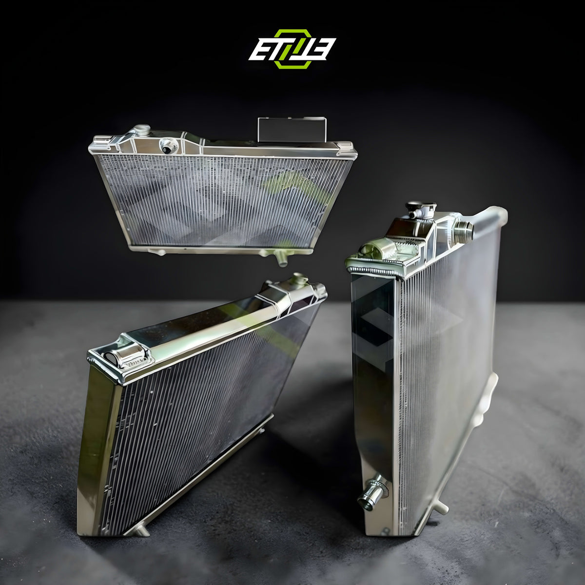 ETi Toyota Supra MK4 48mm Aluminum Performance Radiator