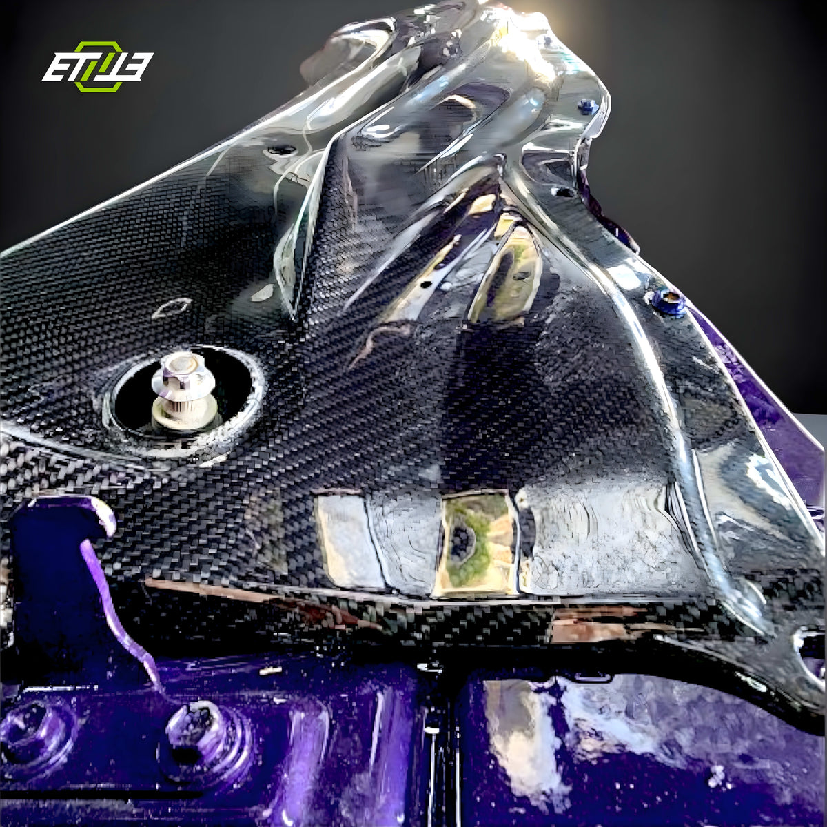 ETi Toyota Supra MK4 (JZA80) OEM-Style Carbon Cowl Panel
