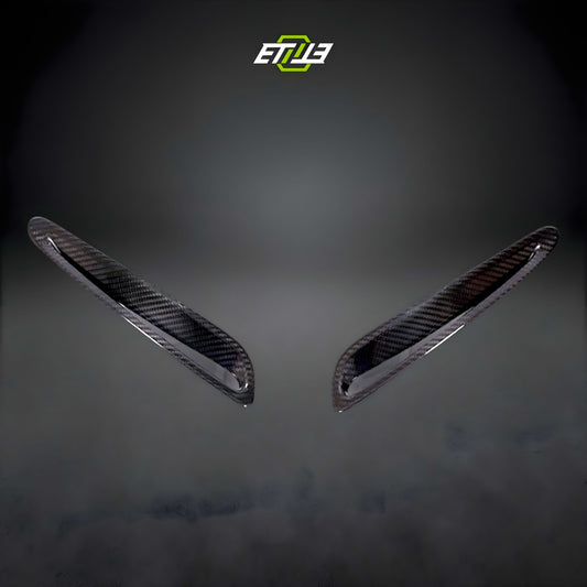 ETi Toyota Supra MK5 (A90) Carbon Fiber Hood Vent Scoop Covers