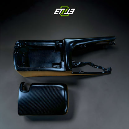 ETi Toyota Supra MKIV Carbon Fiber Center Console RHD