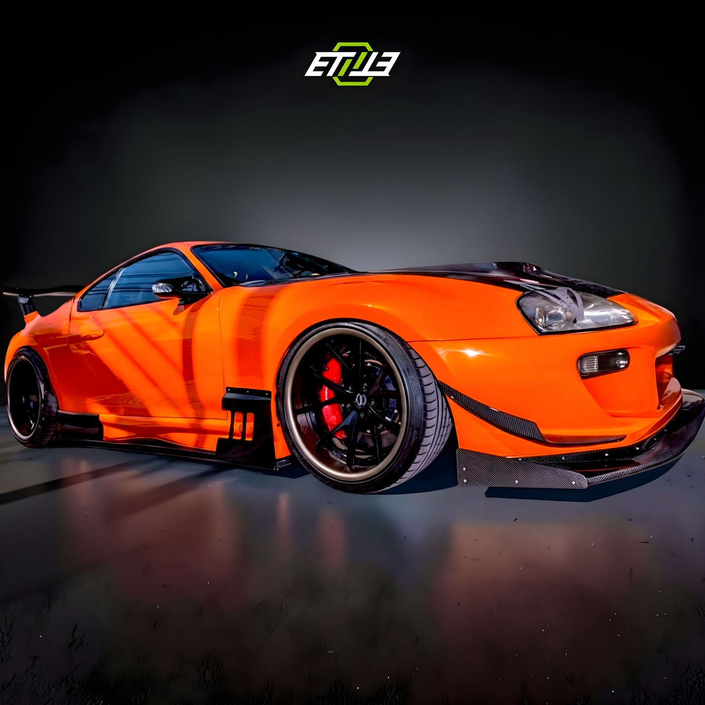 ETi Toyota Supra MKIV Ridox Style Widebody Kit
