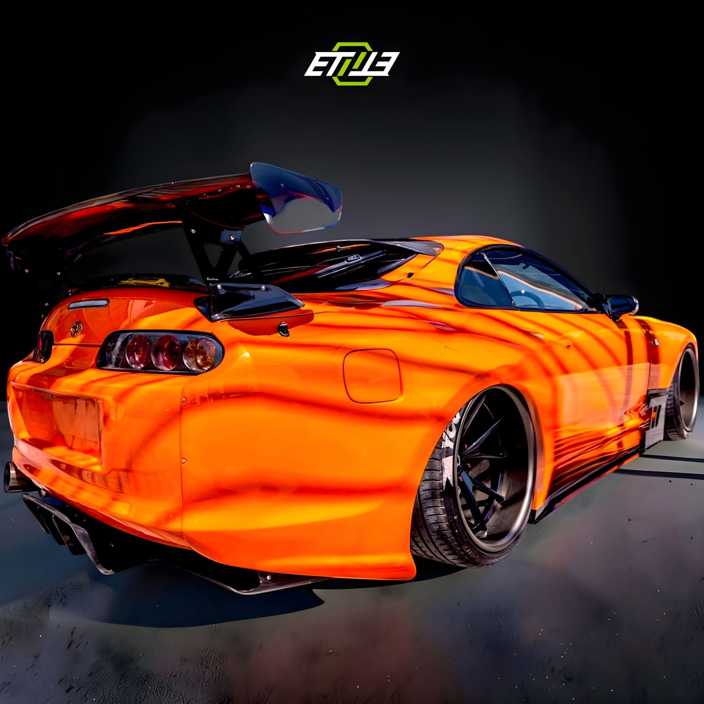 ETi Toyota Supra MKIV Ridox Style Widebody Kit