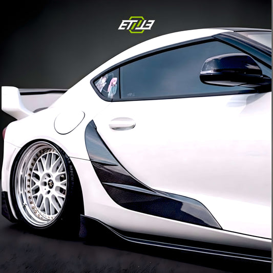ETi Toyota Supra MKV Carbon Fiber Door Blades
