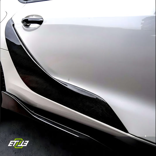 ETi Toyota Supra MKV Carbon Fiber Door Blades