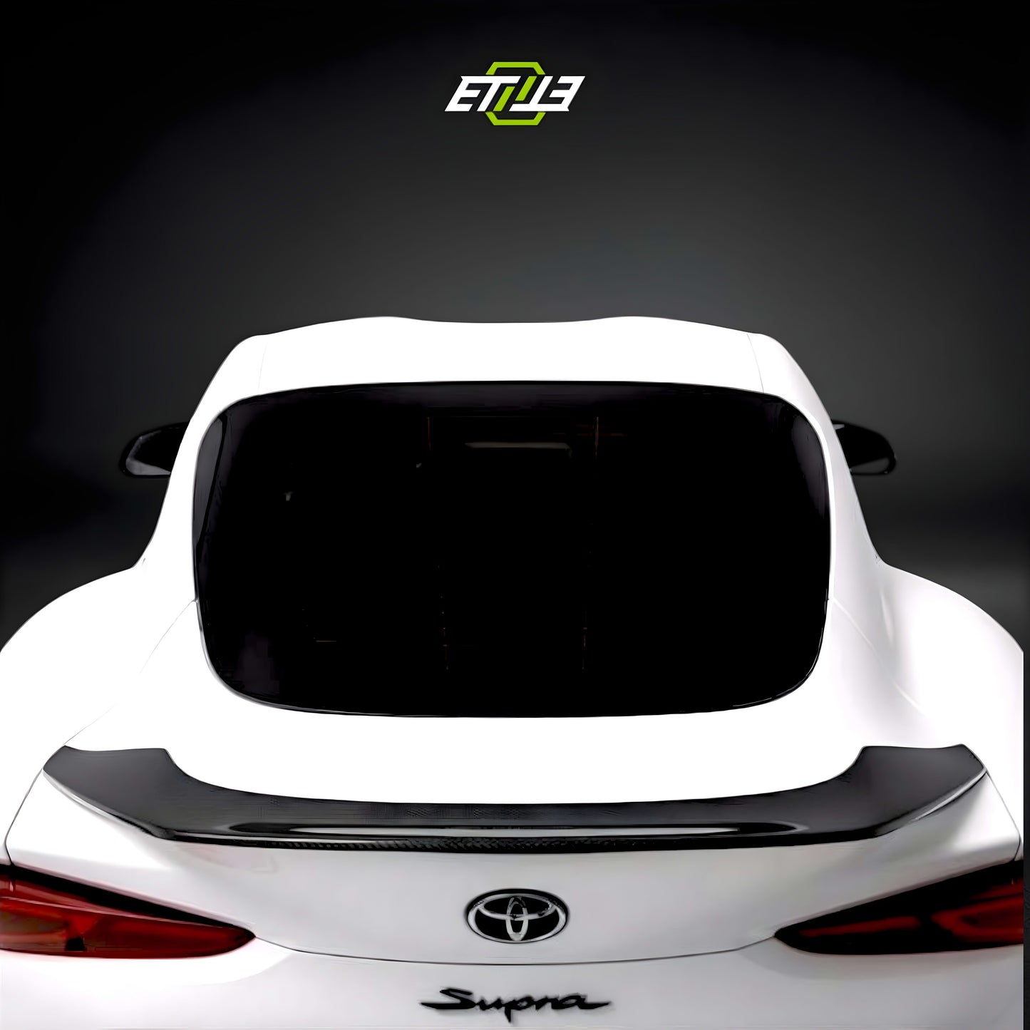 ETi Toyota Supra MKV Carbon Fiber Duckbill Wing