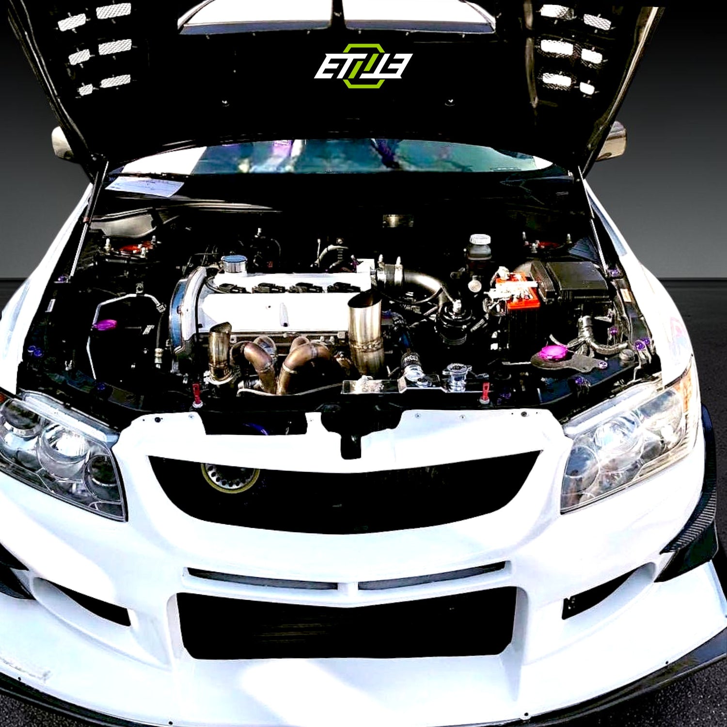 Evo 8/9 Titanium Bolt Kit - Premium Aerodynamics Upgrade