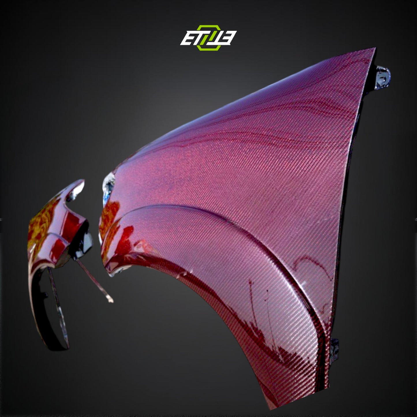 ETi Toyota Fortuner OEM Carbon Fiber Fender
