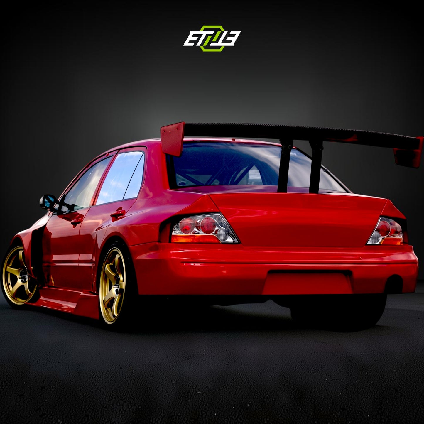 Mitsubishi EVO HKS Widebody Kit