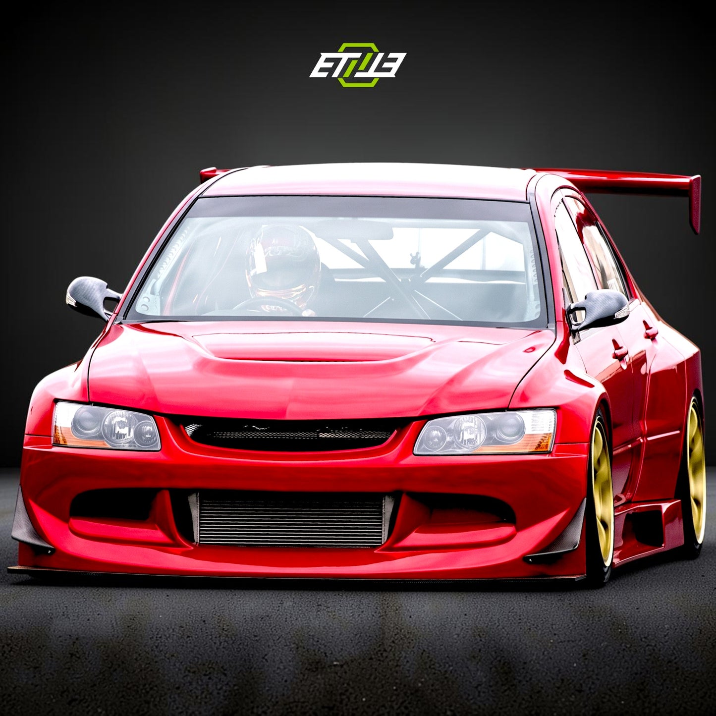 Mitsubishi EVO HKS Widebody Kit