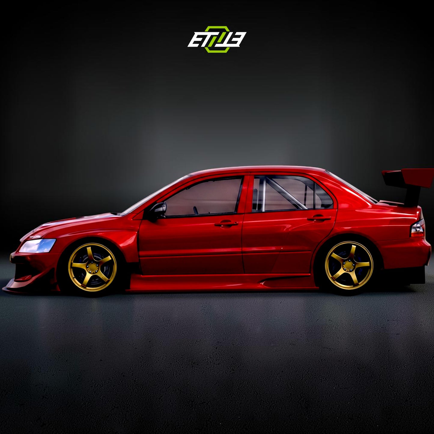 Mitsubishi EVO HKS Widebody Kit