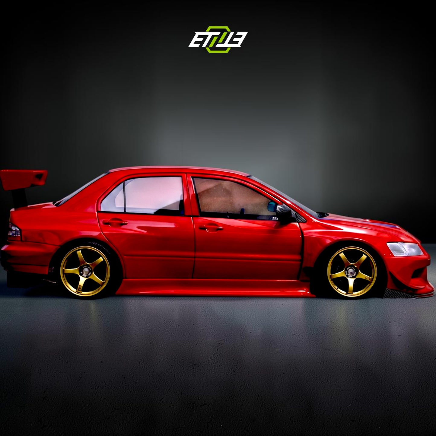 Mitsubishi EVO HKS Widebody Kit