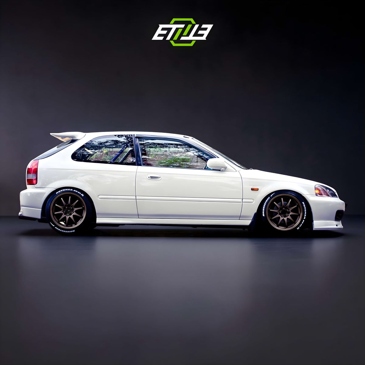 Honda Civic EK Big Eye 96 Mugen Style Front Skirt