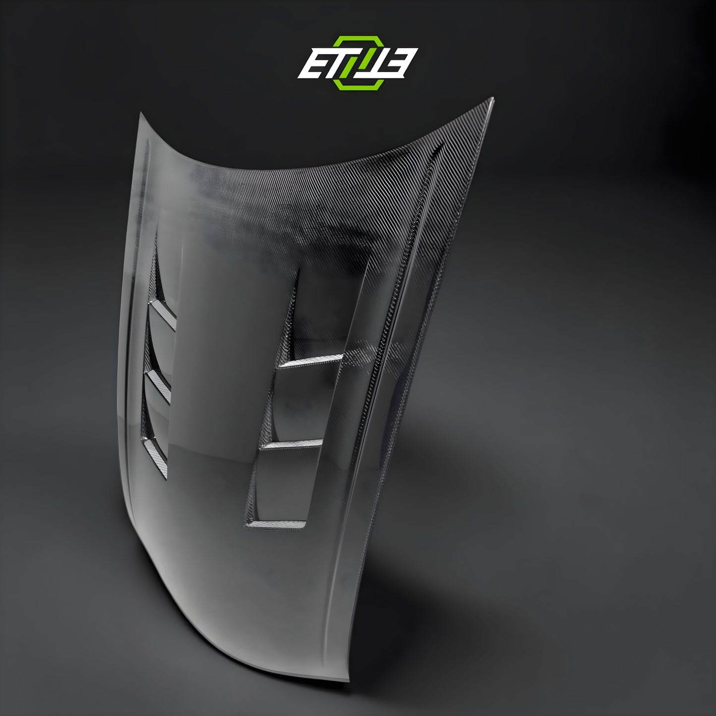 Honda Accord 09 TS Style Carbon Fiber Hood
