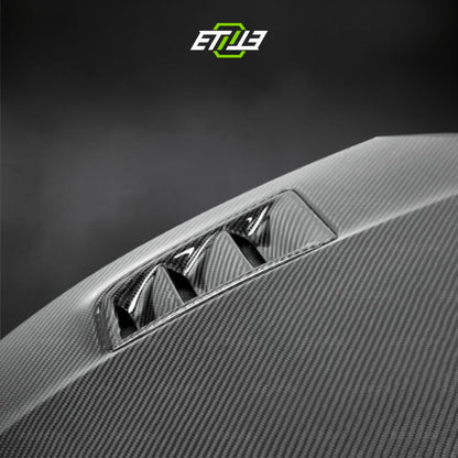 Honda Civic 2006 Mugen Style Carbon Fiber Hood | Shopifydevstudio