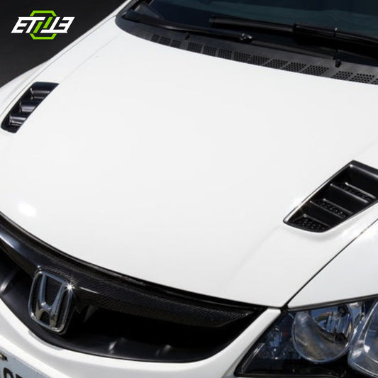 Honda Civic 2006 Type R Style Carbon Fiber Hood | Shopifydevstudio
