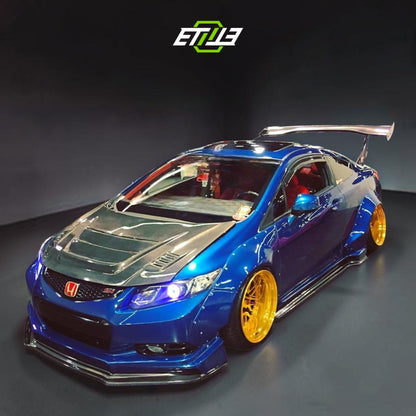 Honda Civic 2012 FB J's Racing Style Carbon Fiber Hood | Shopifydevstudio
