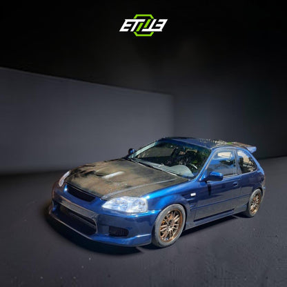 Honda Civic EK Big Eye 96 C-West Style Front Bumper
